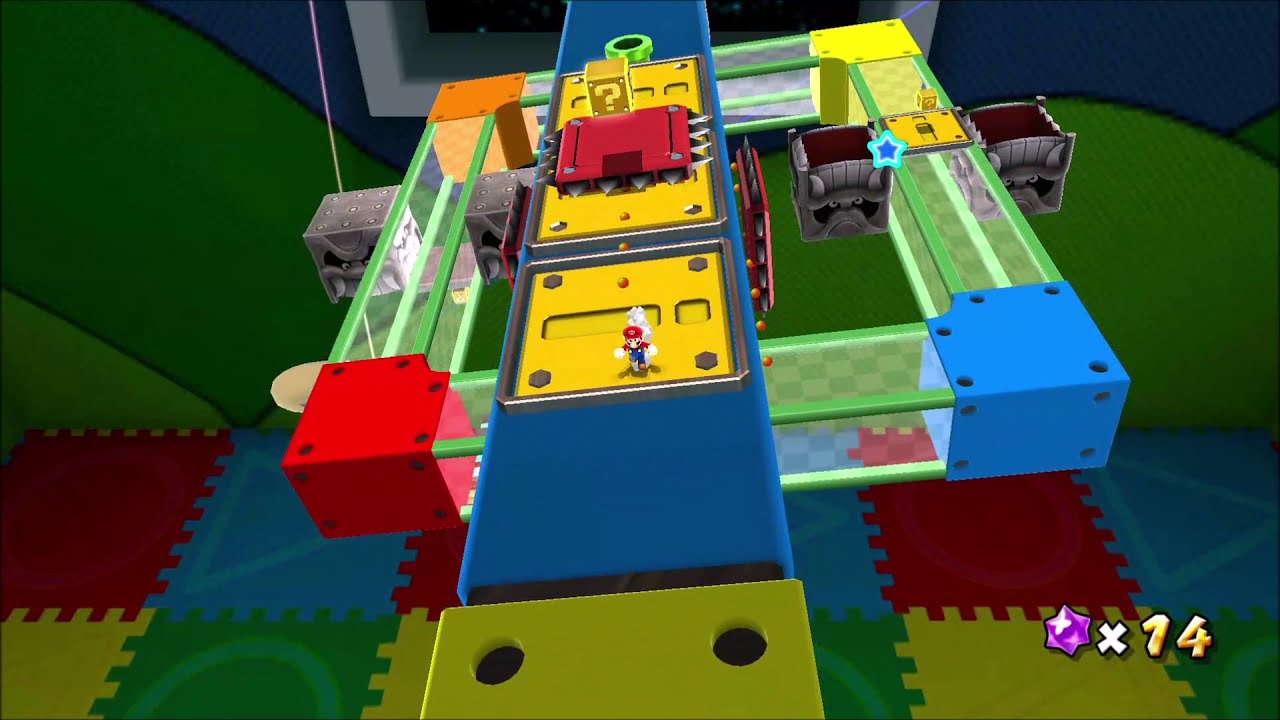 Super Mario Galaxy - Toy Time Galaxy - The Flipswitch Chain