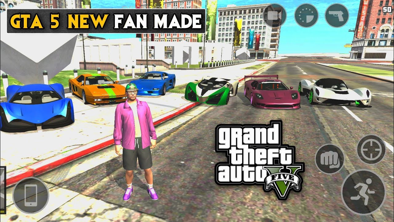 GTA 5 Online New Fan Made Game For Android | Finally GTA 5 Is Here Download Now