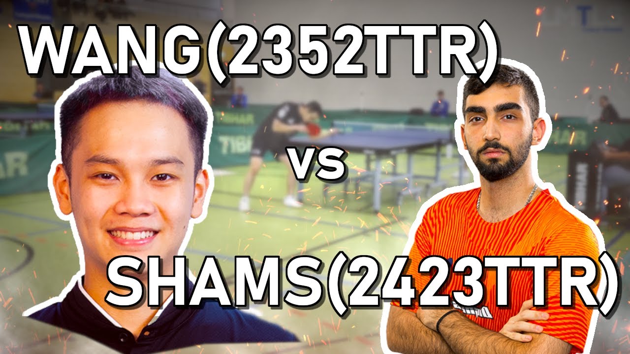 🔥 So brutal kann ein Aufschlag sein! | Wang(2352TTR) vs Shams(2423TTR) | 2.Bundesliga