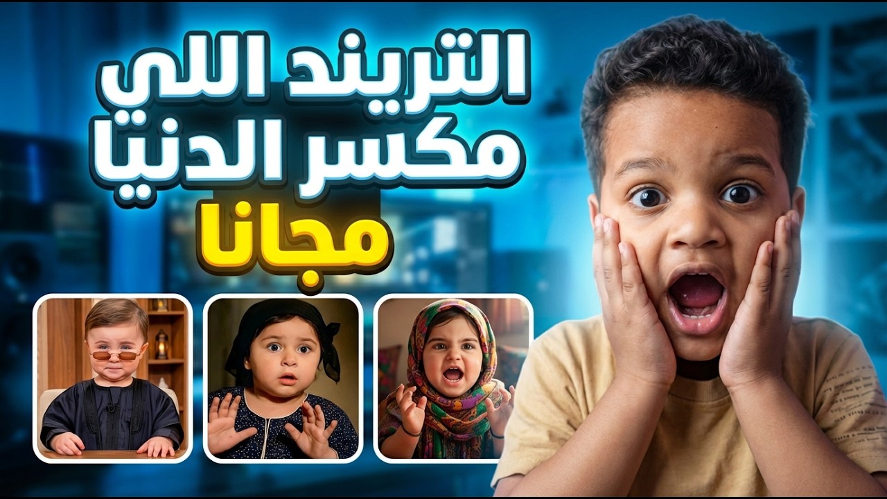 طريقة عمل ترند الأطفال بالذكاء الاصطناعي مجانًا باستخدام Kling AI | تريند 2026