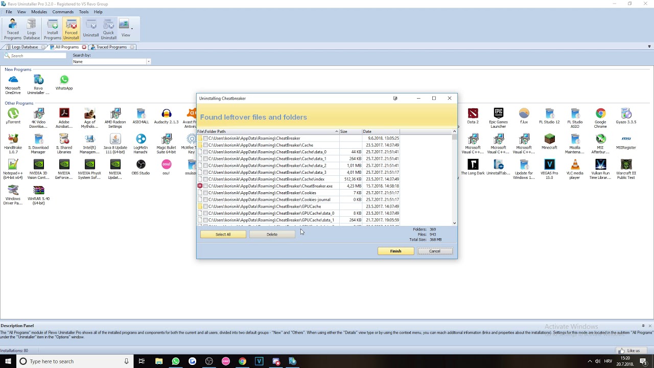 How to actually fully uninstall cheatbreaker(read pinned comment and reply)