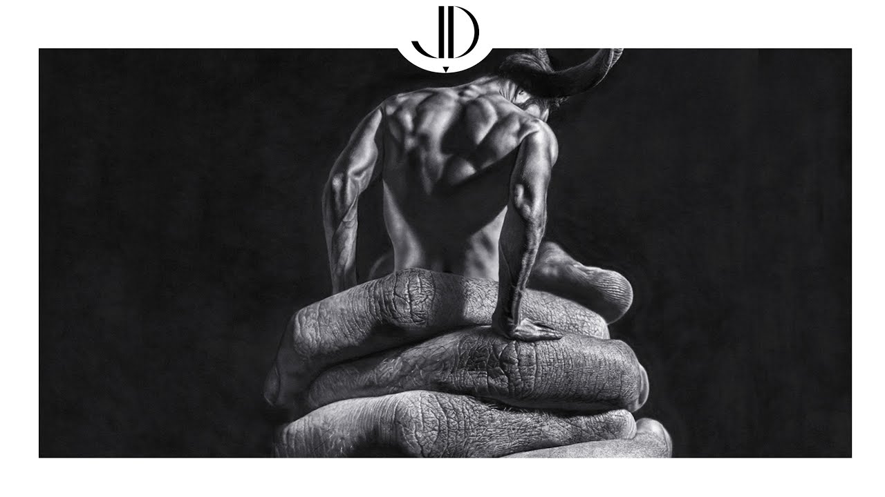 Pencil drawing time lapse – 'In Its Grip' by Jono Dry