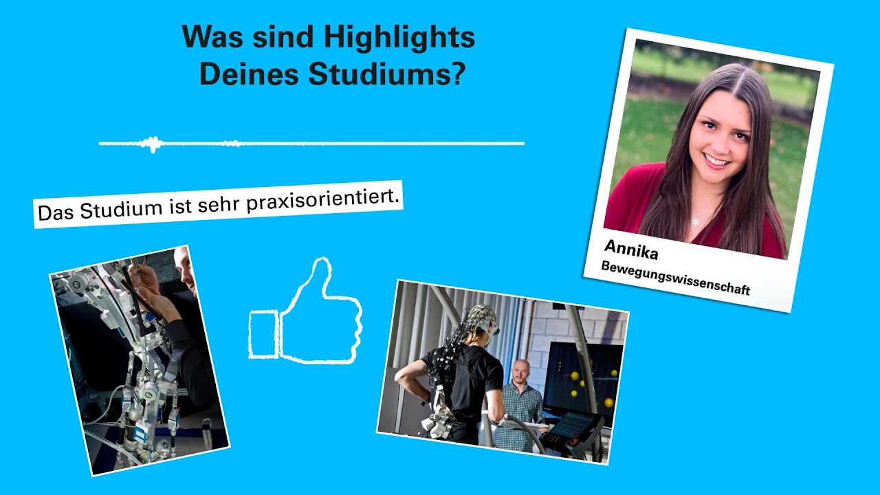 3 Fragen an Annika, Studentin Bewegungswissenschaft