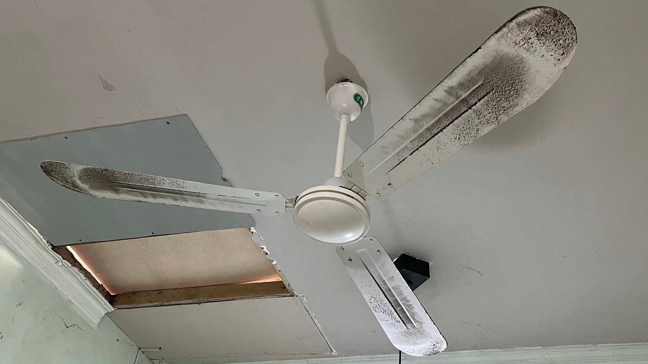 1990&rsquo;s CMC 56&rdquo; Industrial Ceiling Fan | Quick Test