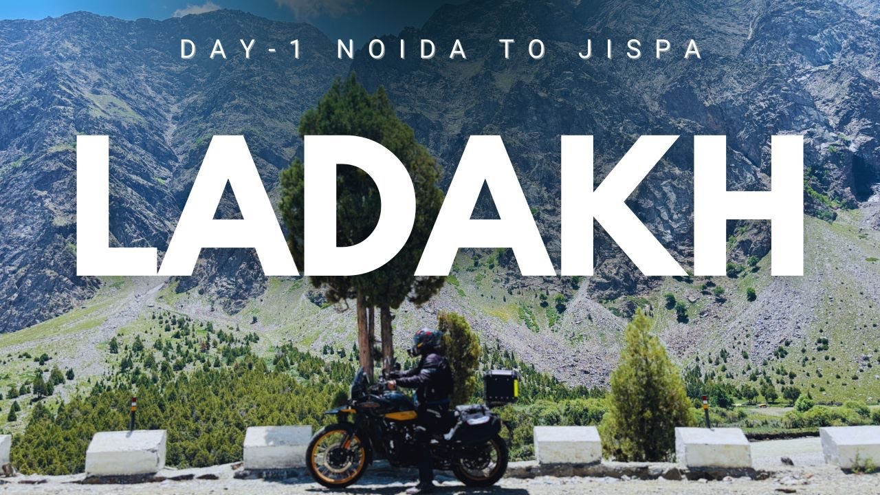 Noida to Jispa | Ladakh Road Trip 2025 | Himalayan 450 Cinematic Vlog