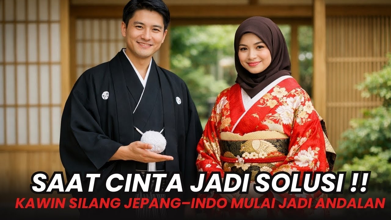 JEPANG MULAI MELIRIK INDONESIA UNTUK SELAMATKAN GENERASI, KAWIN SILANG JEPANG–INDO MELEJIT!