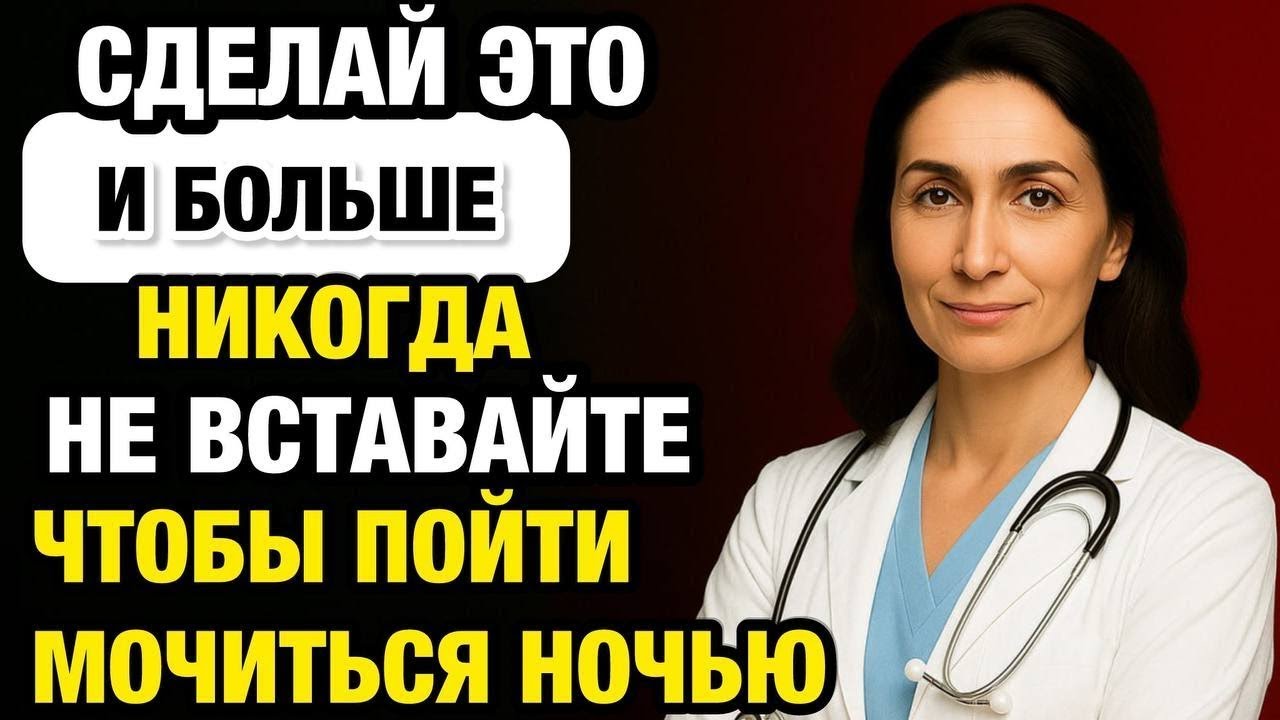 «Пожилые, перестаньте делать ЭТО перед сном — и будете спать всю ночь без туалета
