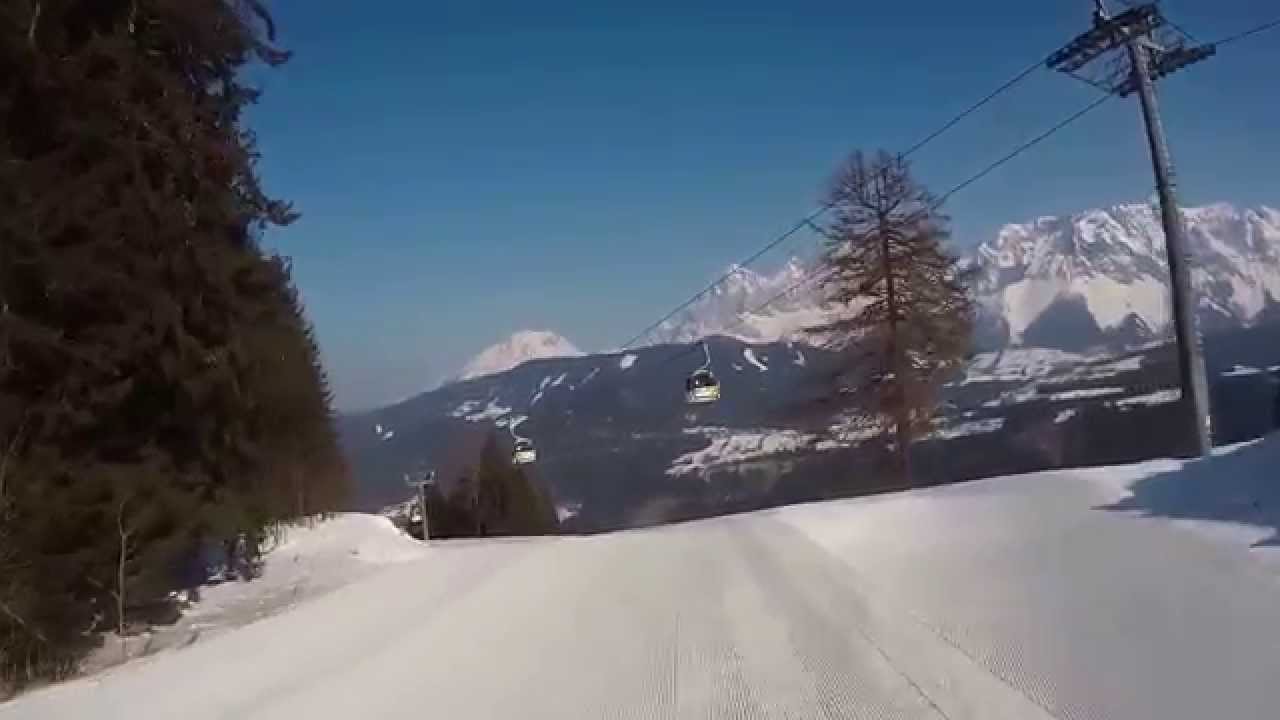 Hochwurzen Piste 31 FIS-Abfahrt + Piste 40 Abfahrt Pichl