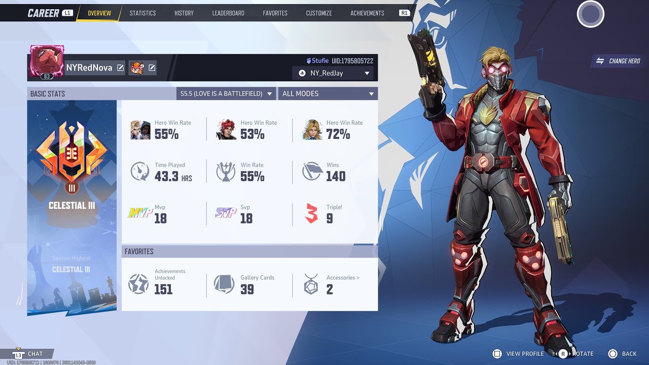 Marvel Rivals Online w/ Parxan | Current Rank: Celestial III