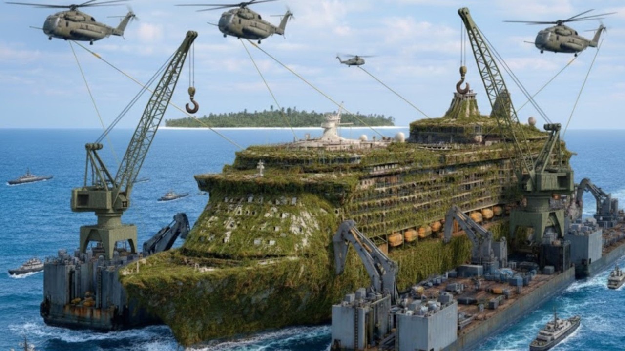 We Found a Broken Royal Caribbean Ship for $2,500… Salvaging, and Restoring the Craziest Flip Ever