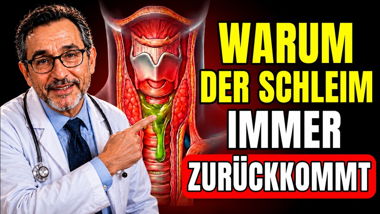 Chronischer Schleim, der nicht weggeht? Die h&auml;ufigste Ursache bei Senioren