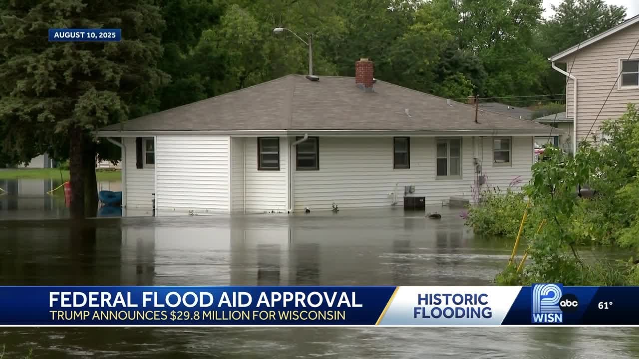 Federal flood aid approved