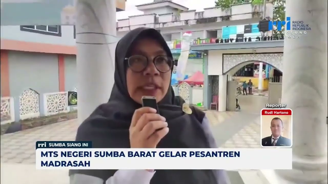 SIARAN ANEKA BERITA SIANG RRI SUMBA  : MTS NEGERI SUMBA BARAT GELAR PESANTREN RAMADHAN