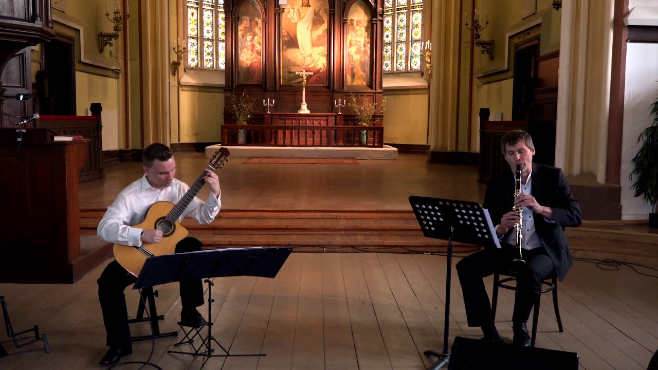 Guitar and Clarinet Duo Concert.