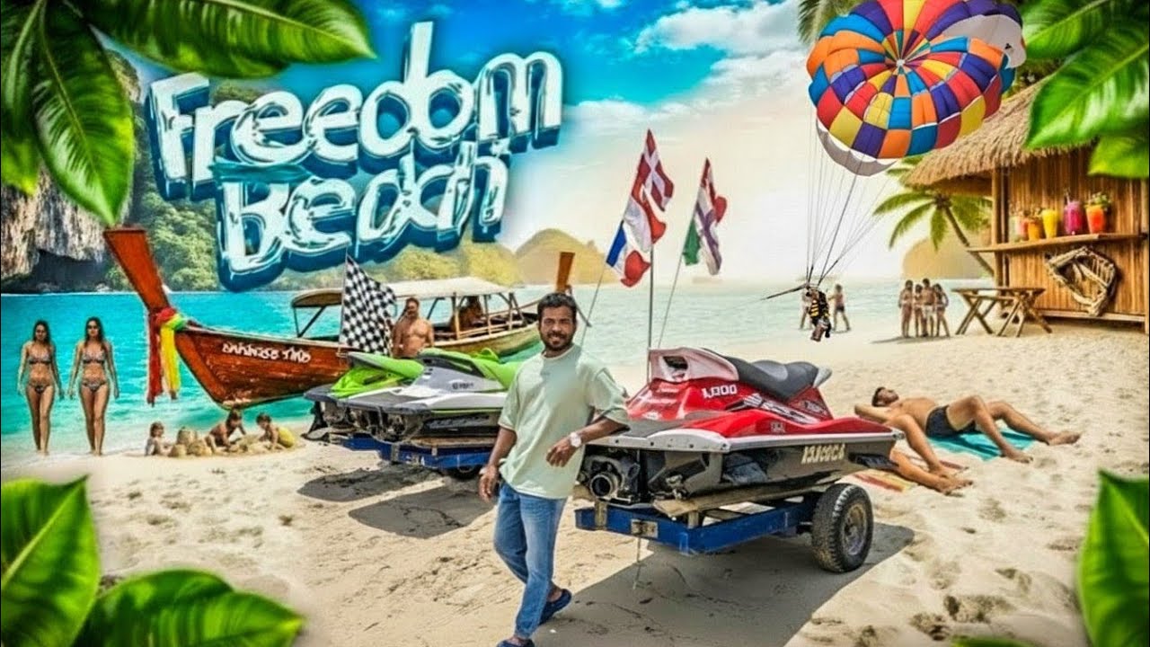 தாய்லாந்து FREEDOM BEACH PHUKET 🏝️ How to Get There & Is it Worth It?