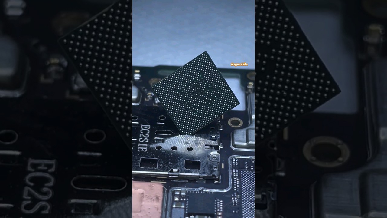 OPPO Mobile CPU Repair | OPPO Mobile Dead Boot Repair #oppo #cpureball #restore #mobilerepairing