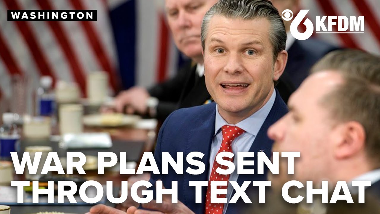 Trump administration accidentally texts journalist war plans