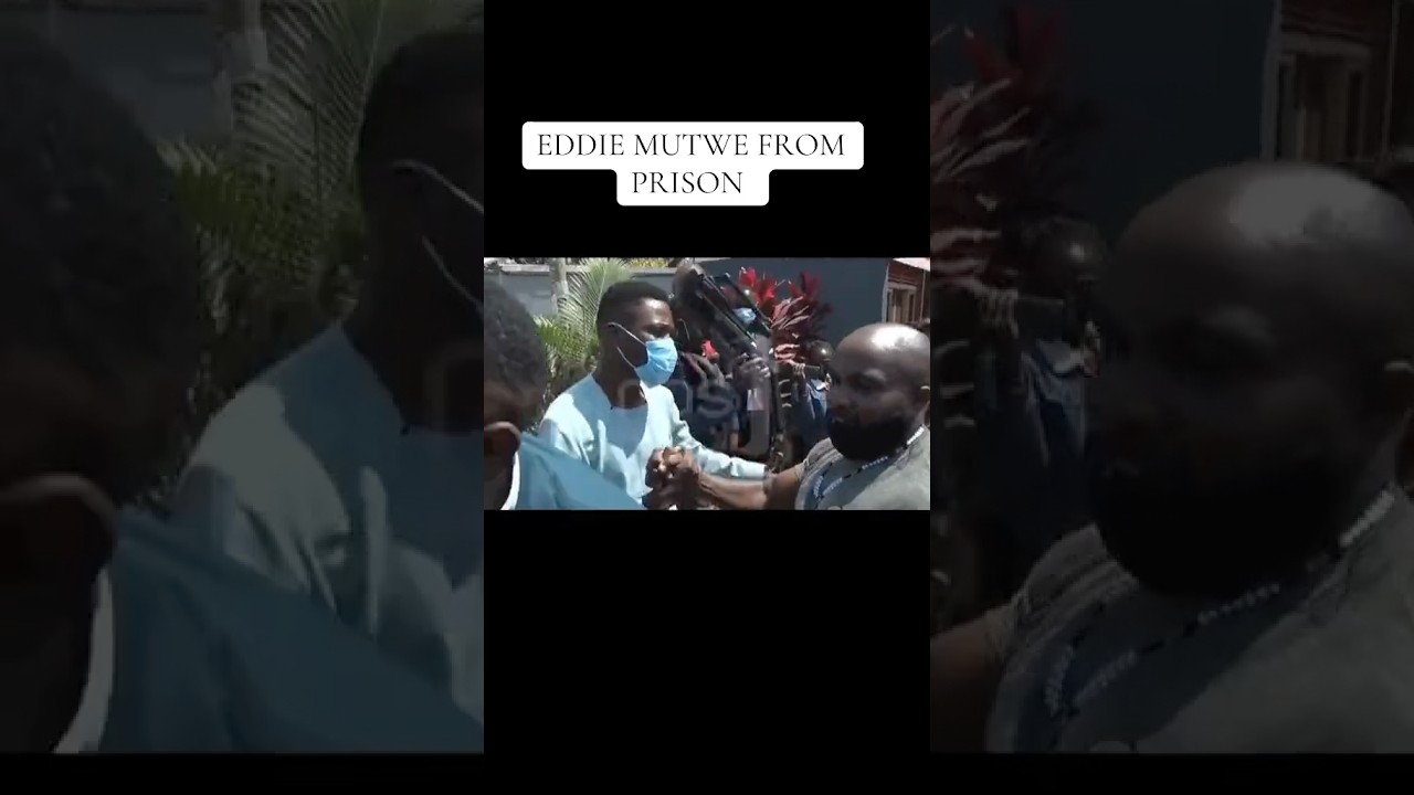 Breaking news,Eddy mutwe is now out from the prison. Subscribe for more news please