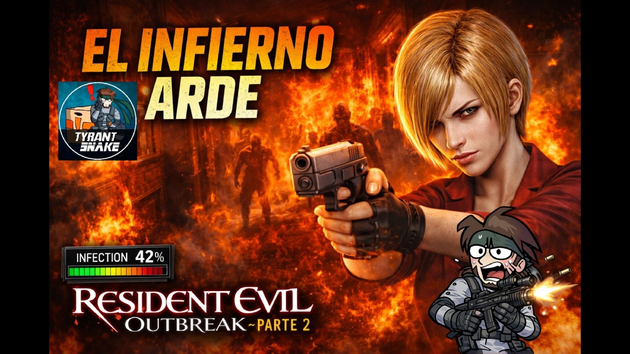 Resident Evil Outbreak | Hellfire 🔥 Atrapados en el Infierno | Parte 2🧟‍♂️🔥