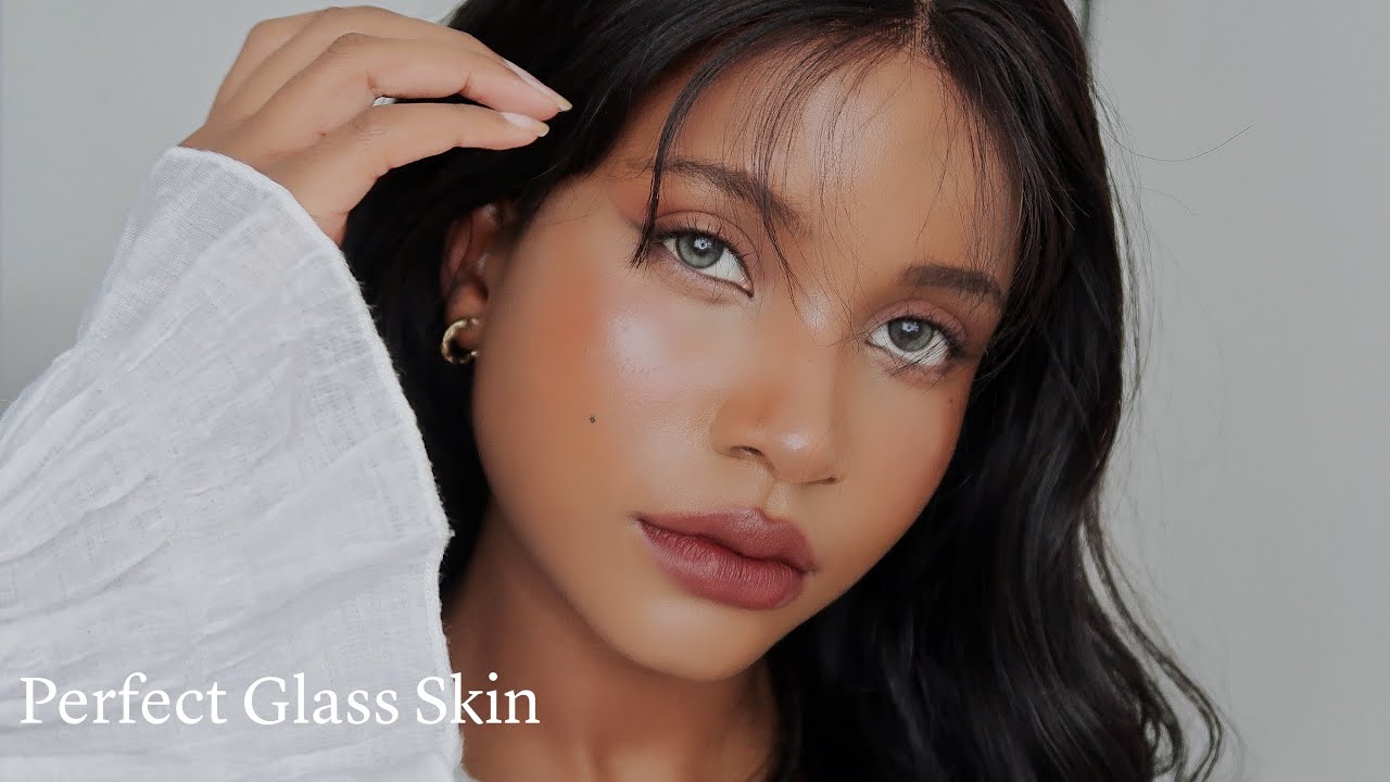 WONYOUNG GLASS SKIN MAKEUP 🫶🏽✨☁️