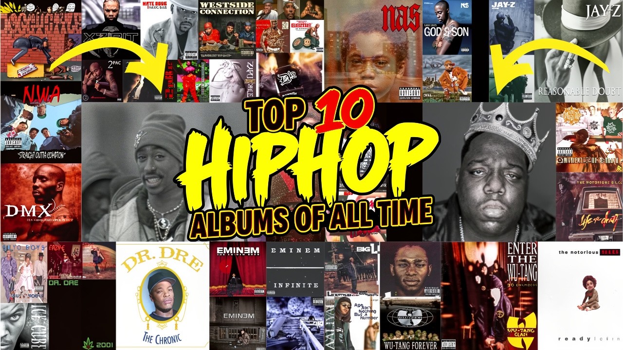 🔥 Top 10 Legendary Rap Albums That Changed Hip Hop Forever 🔥