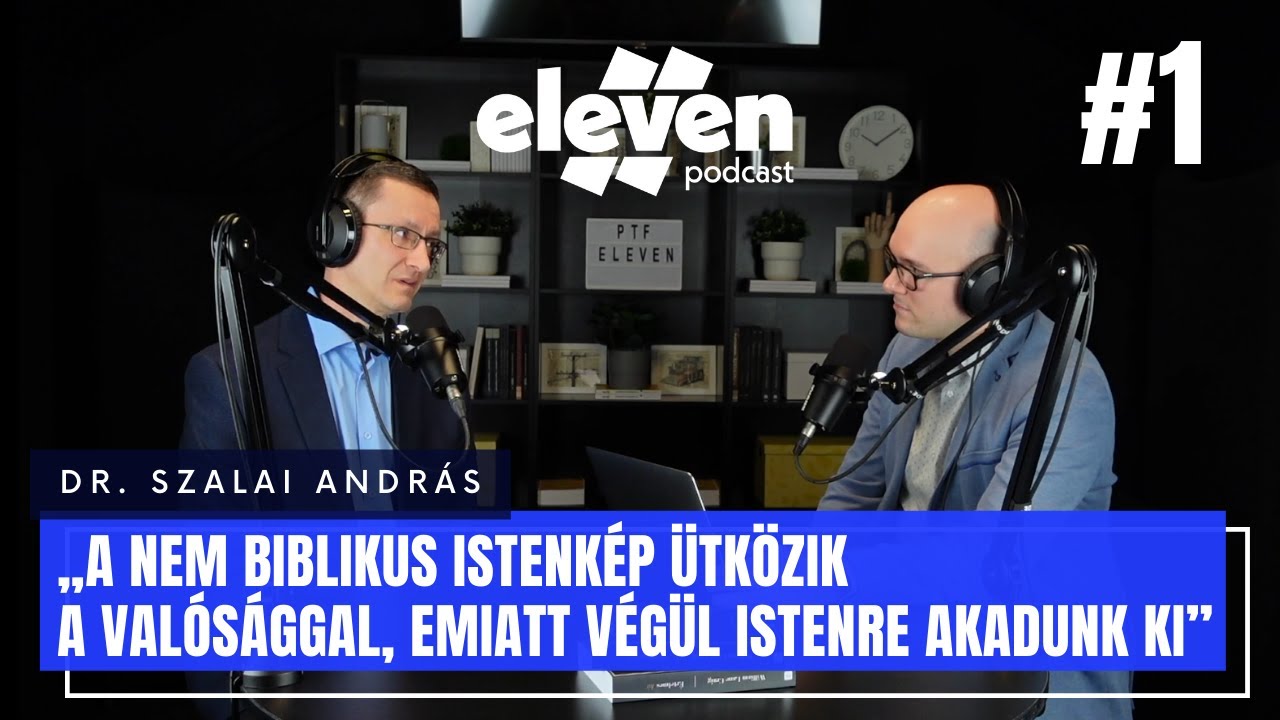 „A nem biblikus istenkép miatt végül Istenre akadunk ki” – dr. Szalai András (Eleven Podcast #1)