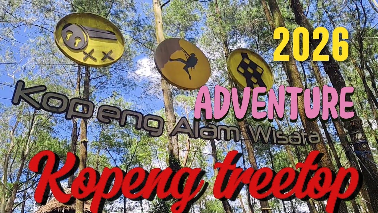 Wisata Alam + Adrenalin! Kopeng Treetop Adventure Kopeng 2026