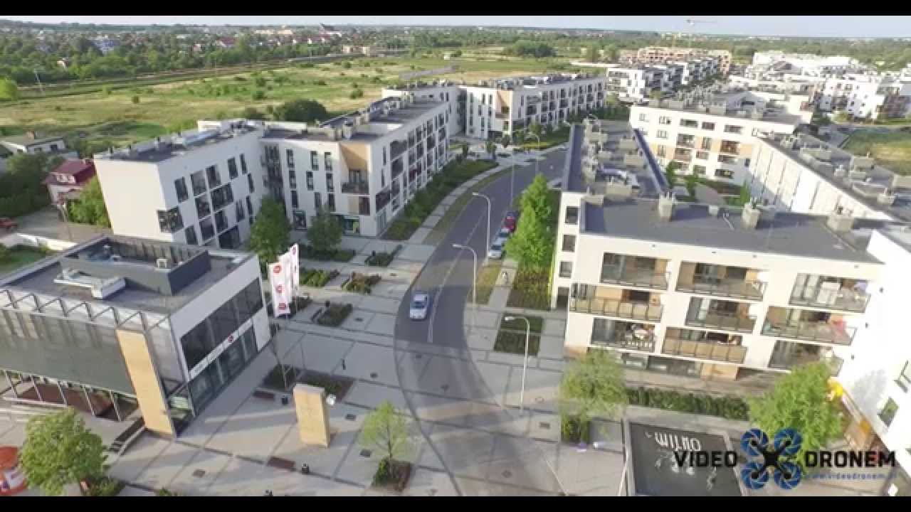Osiedle Wilno z lotu ptaka nagrane dronem videodronem.pl