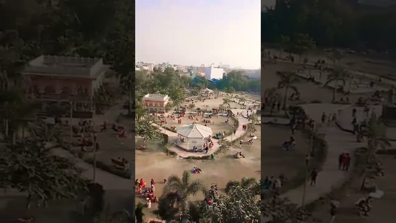 amazing views in Delhi Azadpur Mandi ke samne park  and like se comment or subscribe now