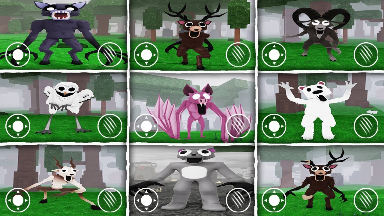 What If I Become BAT, DEER, RAM, WOLF, GOAT & MORE in 99 Nights In The Forest!