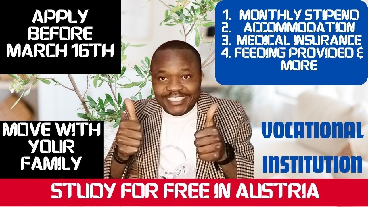FREE VOCATIONAL STUDY PROGRAMS IN AUSTRIA | NO LEGALISATIONS OR AUTHENTICATION REQUIRED