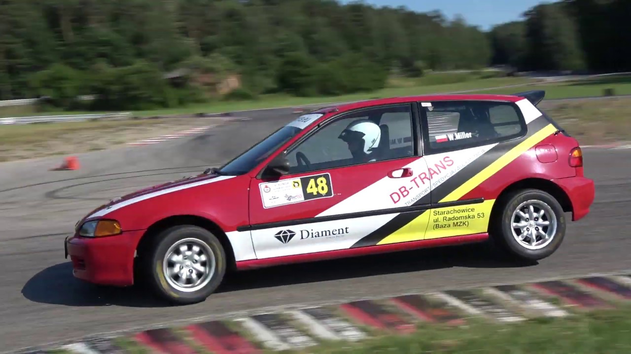 Miller Wojciech - Honda Civic - SuperOES 6 Runda  Tor Kielce 29-06-2019