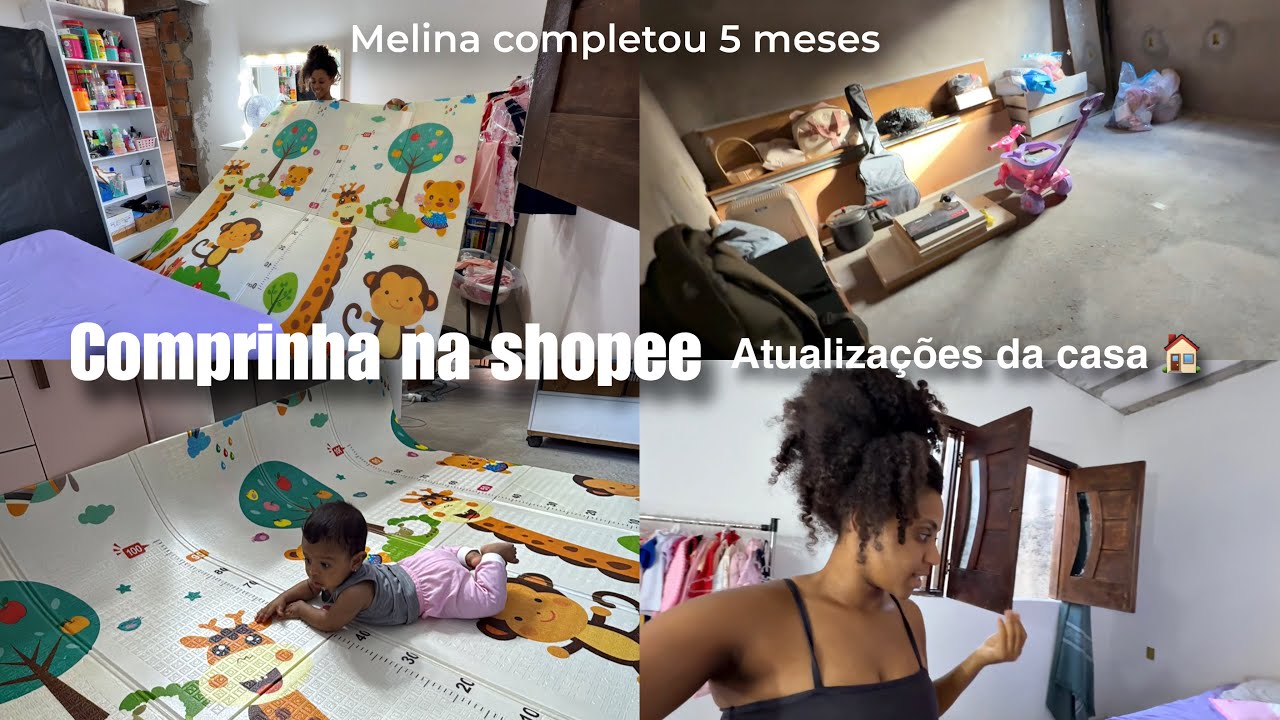 Comprinha na shopee || atualizações da casa 