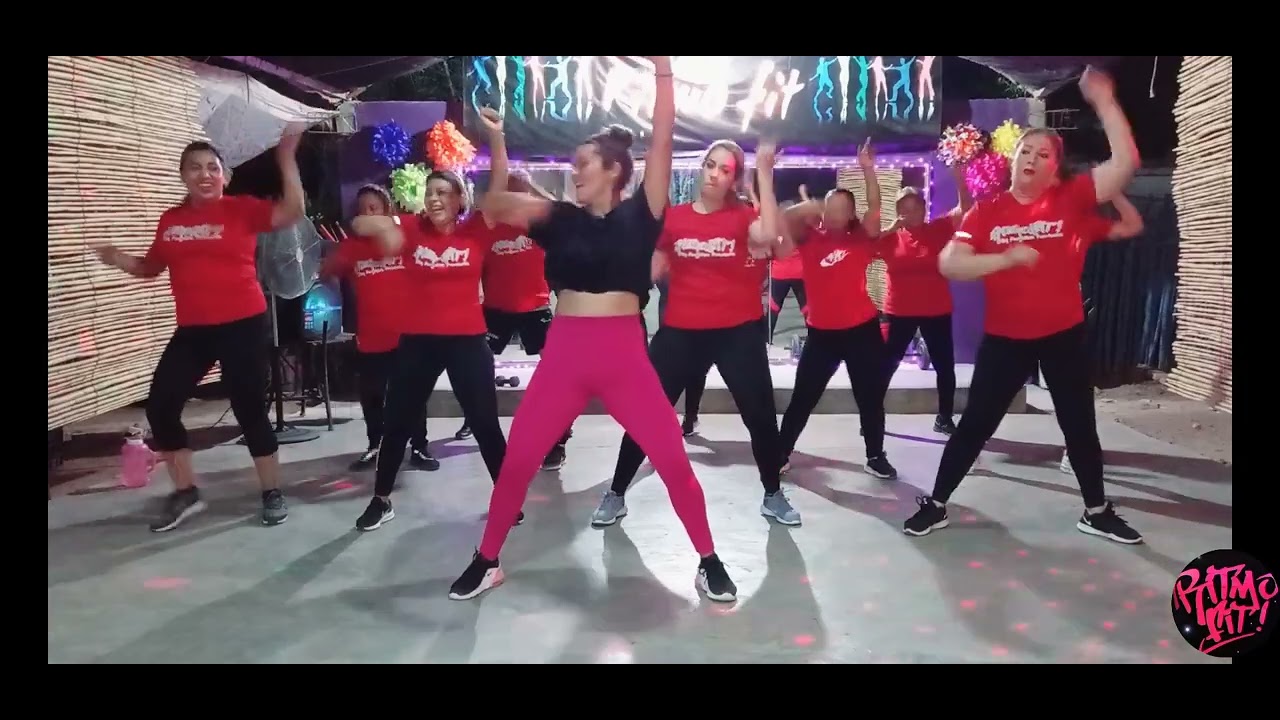 Clase completa 20 minutos de baile fitness #cardiofit #zumbafitness