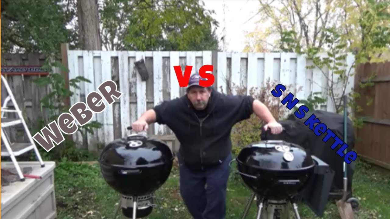 Weber Kettle VS SNS kettle. Quality
