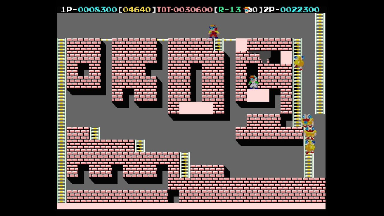 Lode Runner IV arcade 2 player Netplay game