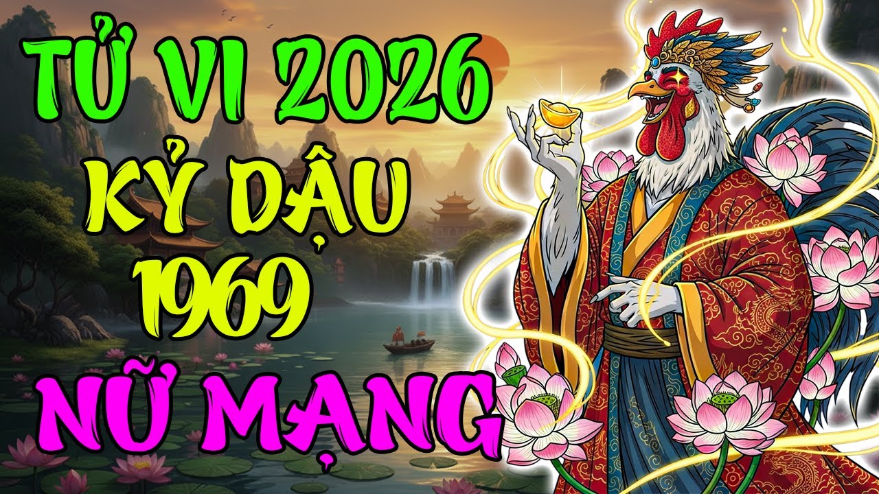 Tử Vi Kỷ Dậu 1969 Nữ Mạng Năm 2026: Vận May Tới Cửa, Phúc Đức Viên Mãn