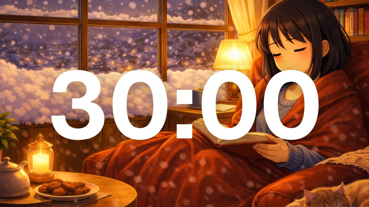 30 Minute Winter Timer  - The Quiet Light of Winter
