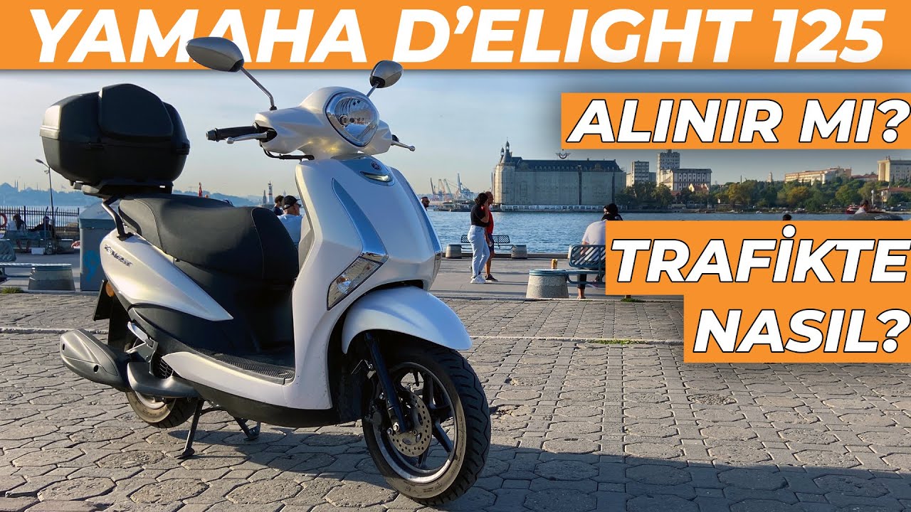 Yamaha Delight 125 Akşam Trafiği Sürüşü | Şehir İçinde Yeterli Mi?