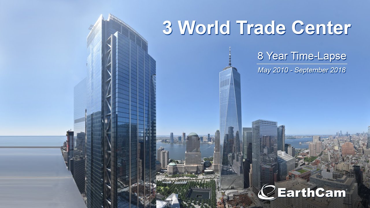 Official 3 World Trade Center 8 Year Time-Lapse Movie