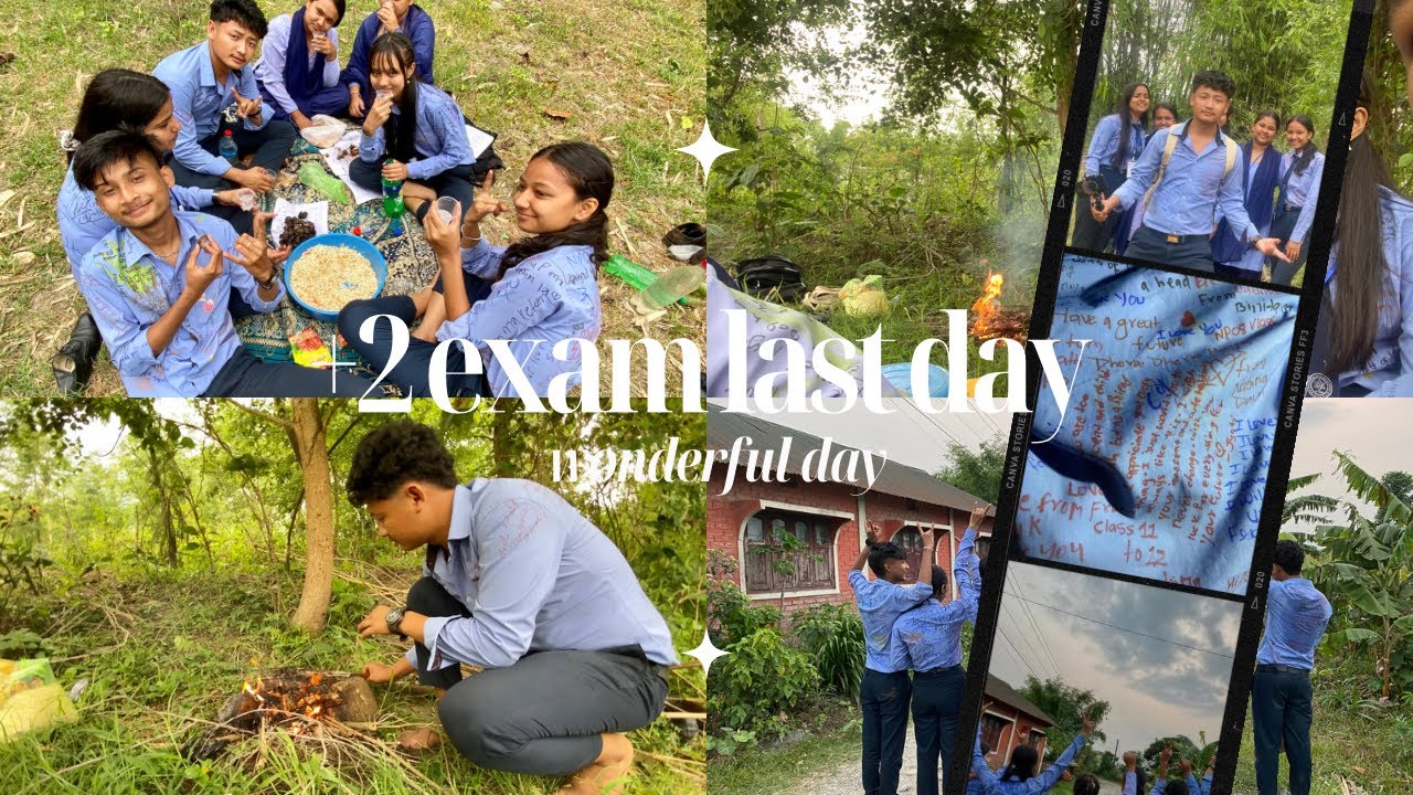 Mohanmaya college  +2  exam last day|| sabai xutena vayo || ￼ #college #jhapa #students #place