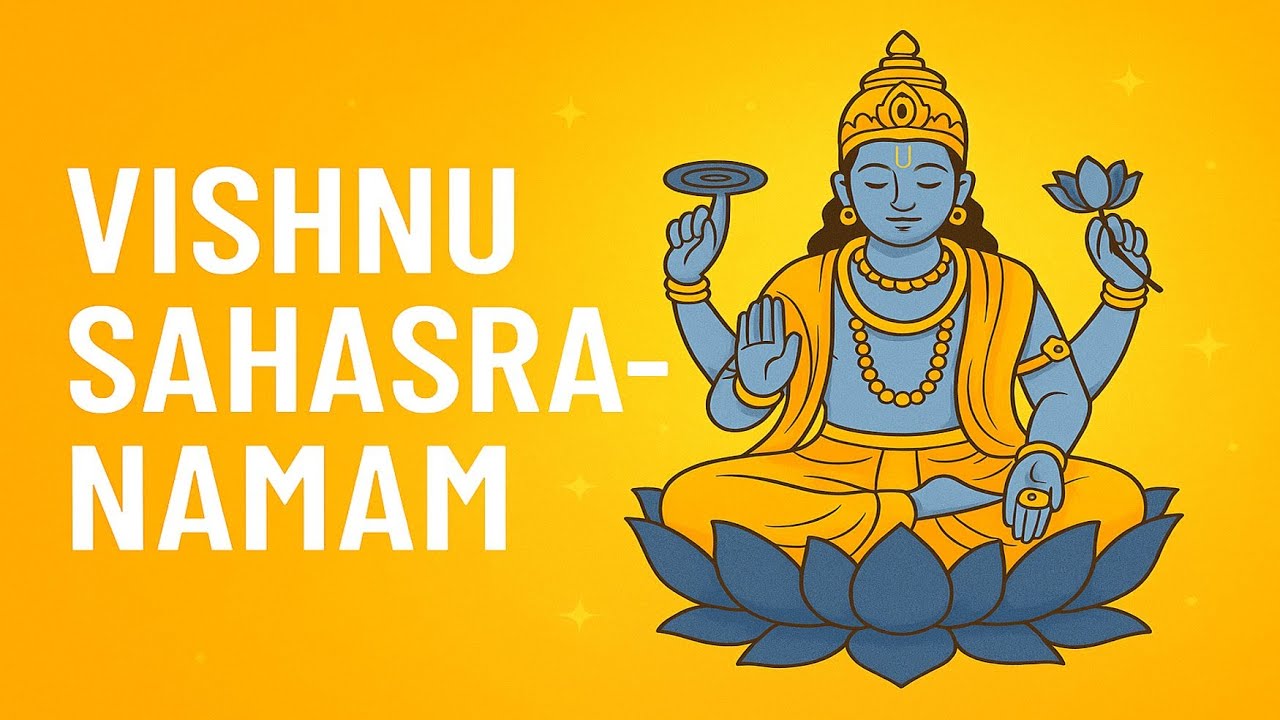 Vishnu Sahasranamam - 1000 names of Lord Vishnu - Full Version @Jothishi