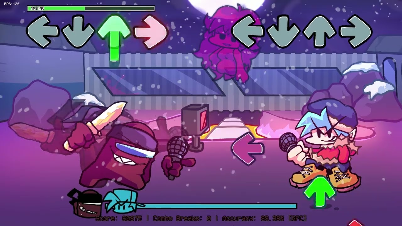 FNF VS Impostor V4 - Ashes (GFC)