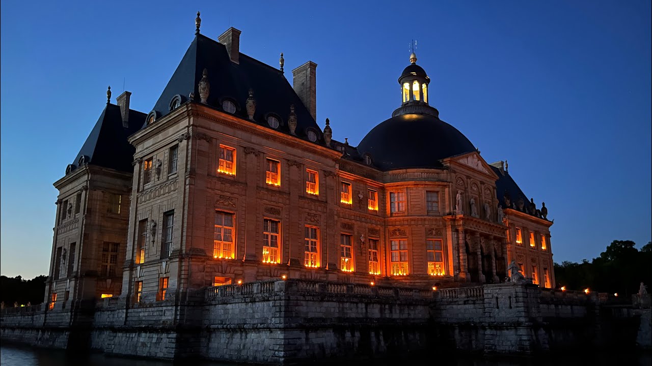 Nocturne au château de Vaux le Vicomte - La visite du château (partie 1)