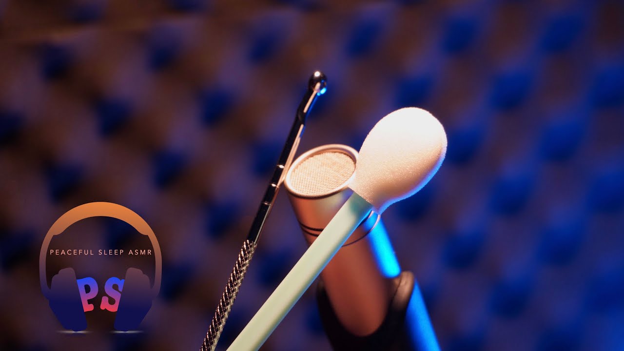 ASMR Pleasant microphone scratching sounds, perfect for relaxing, sleeping and studying [no talking]