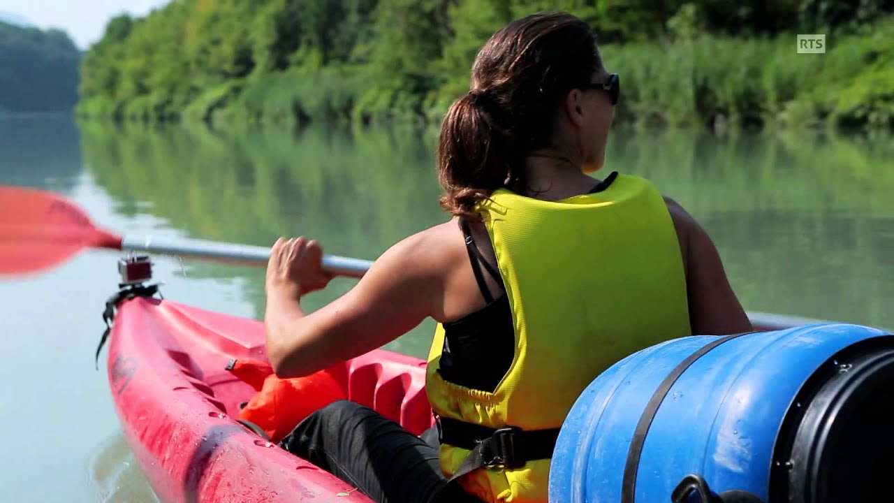 Au fil du Rhône 8/13:  En canoë de Seyssel à Chanaz