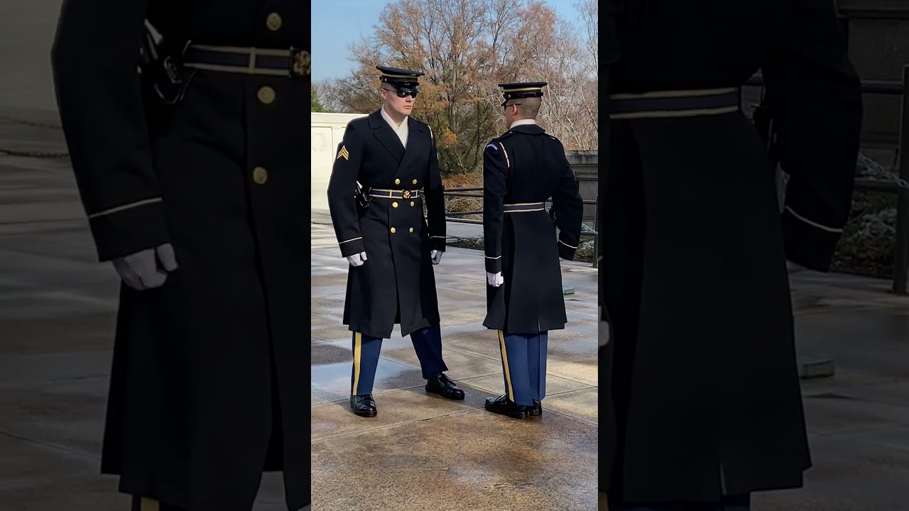 Changing of the Guard at Tomb of Unknown Soldier