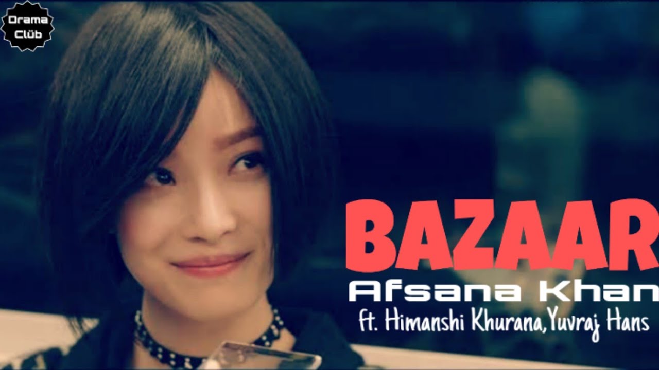Bazaar-Afsana Khan ft. Himanshi Khurana 💔Korean Chinese mix punjabi song💔Sad love story💔Drama Club