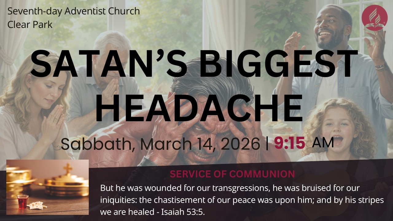 Sab. Mar 14, 2026|| Satan's Biggest Headache || Communion Sevice || Pastor Lenardo Turner || 9:15 AM