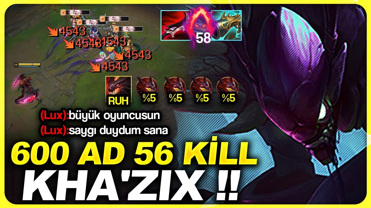 SÖVÜP DURAN ADAM OYNAYIŞIMI GÖRÜNCE SAYGI DUYDU ! 4 ALEV EJDERLİ KHA'ZİX 58 KARAHASAT | Ogün Demirci